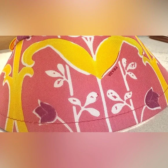 PRADA Floral Visor 💐 - Picture 12 of 12